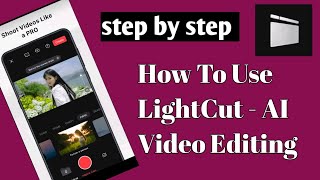 How To Use LightCut Video Editing Software | Video Editing Software 2022