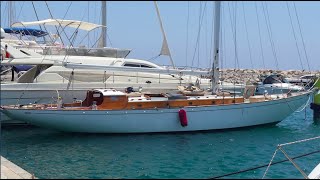 Sparkman \u0026 Stephens Sloop 'Ciclon' - Classic Sailing Yacht For Sale