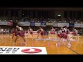 tkbjleague 2015 2016 ライジング福岡 ホーム開幕戦 rfc dance performance① 10 oct 2015