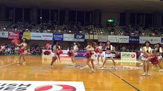 Tkbjleague 2015-2016 ライジング福岡 ホーム開幕戦 RFC dance performance① 10/Oct/2015