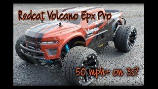 Redcat Volcano 3s Speed Run on Duratrax Banditos