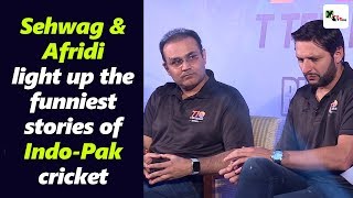 Super entertaining! Sehwag & Afridi light up funniest stories of Indo-Pak cricket | Cricket Stories