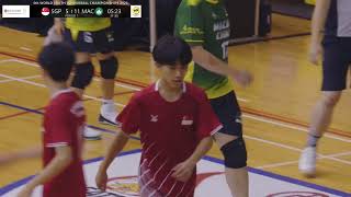 World Youth Tchoukball Games 2023: U18B SGP v MAC Full Match Highlights