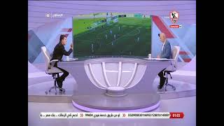 نقاش جدلي بين الغندور وياسر عبدالرؤوف حول خطأ لم يحتسب ثم احراز هدف في مباراة المقاولون والشرقية