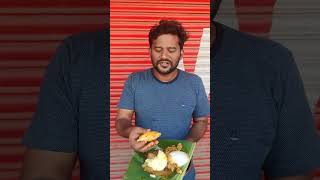 5 Rupees Idli with Mutton Curry Eating Challenge| My Morning Breakfast In Tirupati #shorts #foodie