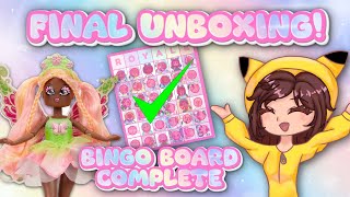 I Unboxed Every Royale High Toy + Completed the Bingo Board!
