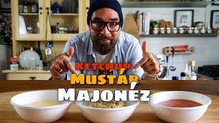 Basic: Ketchup, mustár, majonéz OTTHON