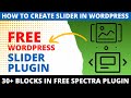 How to create Slider in WordPress | Free WordPress Slider plugin | Spectra Tutorial