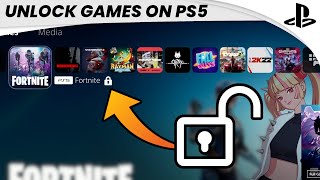 How to UNLOCK Games on PS5 (EASY) (2022) | SCG