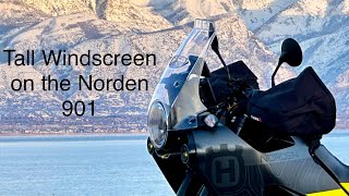 Tall Windscreen for the Husqvarna Norden 901