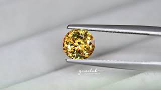 X679 【マダガスカル産】ゴールデンスフェーン 1.49ct