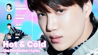 KAI, SEULGI, JENO, KARINA - Hot \u0026 Cold (Line Distribution + Lyrics Karaoke) PATREON REQUESTED