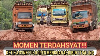 LUAR BIASA,!!! MOMEN TERDAHSYAT TERJADI KETIKA G3NK FUSO OREN MENGGANAS DITANJAKAN  BUKIT BALING