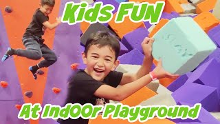 Fun Kids Jump at Altitude Trampoline Park Indoor Playground | Video for Kids, Playground, Play