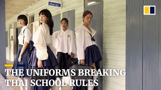 Thai designer turns school uniforms into rule breaking fashion