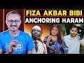 पाकिस्तानी एंकर फिज़ा खान का कैमरा पर आना हराम I Zakir Naik Bola Women ki Anchoring Ha-Ram hai