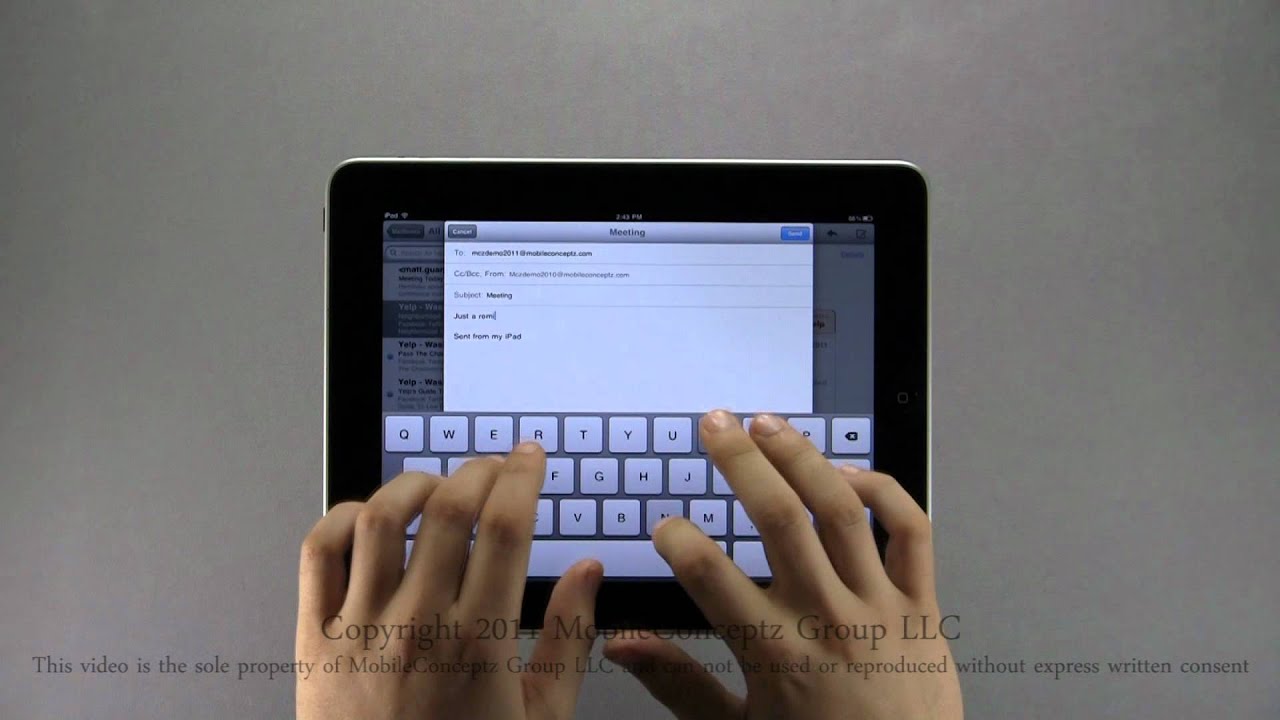 Apple IPad Tutorial Part 3 - YouTube