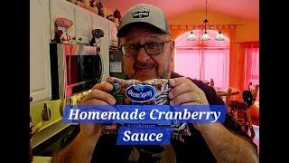 Homemade Cranberry Sauce