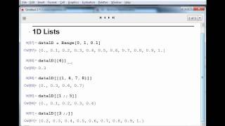 Selecting subsets of 1D and 2D lists in Mathematica