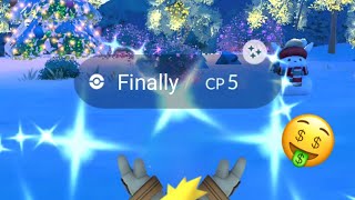 Finally I caught my Non-Registered Shiny after few months..... 😍 Pokemon go