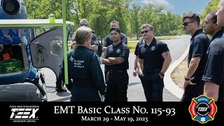 EMT Basic Class No. 115-93 Graduation