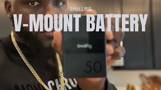 SmallRig V-Mount Battery Unboxing And Review