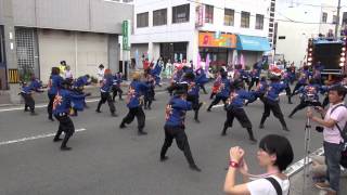 和歌乱 2013年度演舞「笑time」 紀州よさこい祭り おどるんや 高松パレード