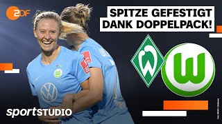 Werder Bremen – VfL Wolfsburg Highlights | Frauen-Bundesliga, 6. Spieltag 2022/23 | sportstudio
