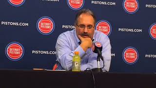 Pistons’ Stan Van Gundy on frustrations of bad shooting night