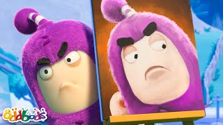 JEFF Becomes An ARTIST! | Oddbods 👹 | Action Cartoons For Kids