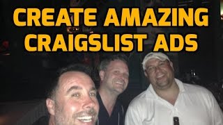How to Write an Amazing Craigslist Ad!