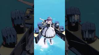 [MMD]グラスゴーの一斉射[アズールレーン] #MMD #アズレン