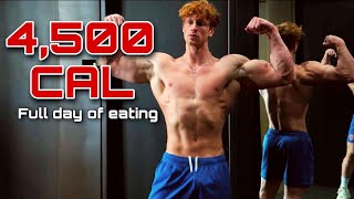 Full Day of Eating on Prep | 4500 Calories