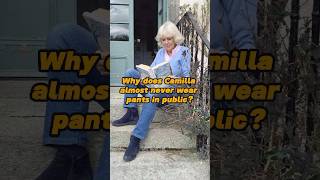 Why does Camilla almost never wear pants in public?#foryou #usa #celebrity #fyp