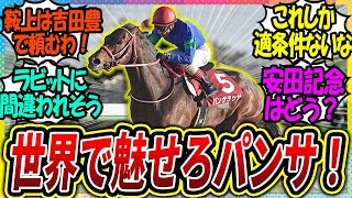 『パンサラッサイギリス遠征！まずはサセックスS！』に対するみんな反応集【競馬の反応集】