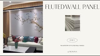 The Artistry of Fluted Wall Panels |2024 New Wall Paneling Decor | A Detailed Guide