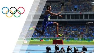 Taylor wins gold in Men's Triple Jump