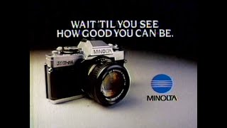 1981 - Minolta XG-M Camera Commercial (Horse Derby) - WTVG NBC Action 13 (13 Strong) Toledo, Ohio