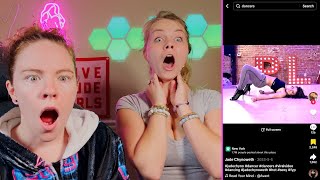 Reacting To SPICY DANCING TikToks! Pt. 2 - Hailee And Kendra