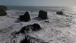 Panorama overlook at Arch Rock