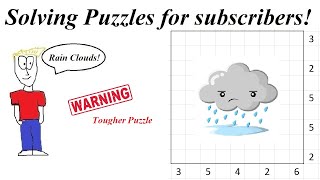 Rain Cloud Puzzle Solve - Viewer Requested