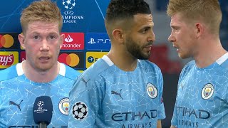 "He asked me if he could take it!" De Bruyne explains Mahrez free-kick vs. PSG