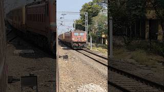 Bhadreswar Overtak Wap4 Sahibganj Intercity Express Track Change Emu Local Train #vairlshort