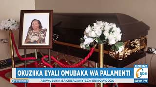 Okuziika Eyali Omubaka Margaret Komuhangi, Ab’oluganda lwe Bafulumizza Enteekateeka