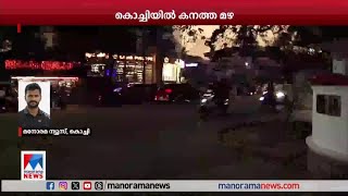 കൊച്ചിയില്‍ കനത്ത കാറ്റും മഴയും; മരചില്ലകള്‍ ഓടിഞ്ഞ് വീണ്  ഗതാഗത കുരുക്ക്| Kochi| Rain