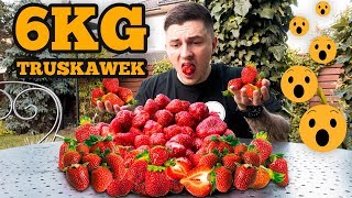 6 KG CHALLENGE - SZAMPAN I TRUSKAWKI (bez szampana 🤪) | PEŁNĄ GĘBĄ