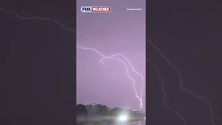 Lightning Putting on a Show in Texas as Severe Weather Hits the Region