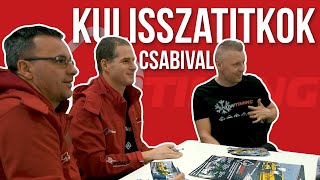 Kulisszatitkok Csabival!