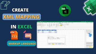 How to Create XML Mapping in Excel | The Office Alchemist #exceltutorial #exceltricks