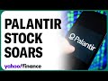 Palantir rallies on earnings, raising valuation worries